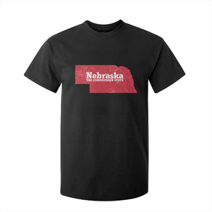 Nebraska The Cornhusker State T Shirt For Kid Distressed NE State Map