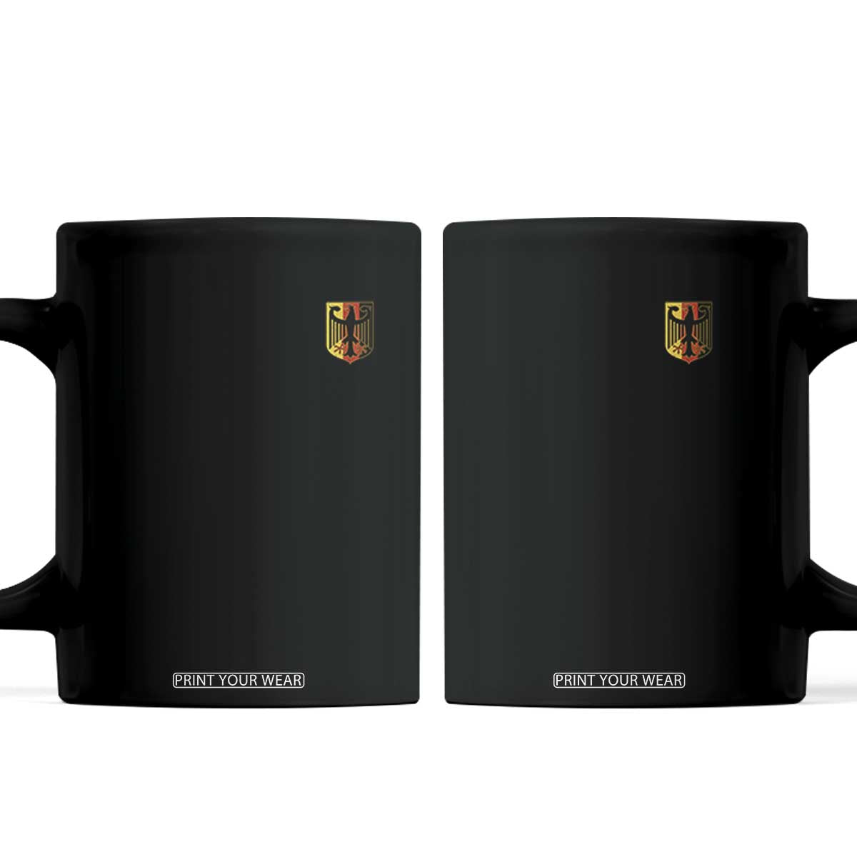 Deutschland German Pride Bundesadler Coat of Arms Crest Coffee Mug TS11 Black Print Your Wear