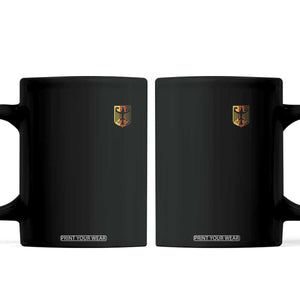 Deutschland German Pride Bundesadler Coat of Arms Crest Coffee Mug TS11 Black Print Your Wear