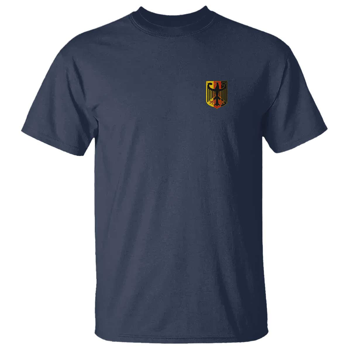 Deutschland German Pride Bundesadler Coat of Arms Crest T Shirt TS11 Navy Print Your Wear