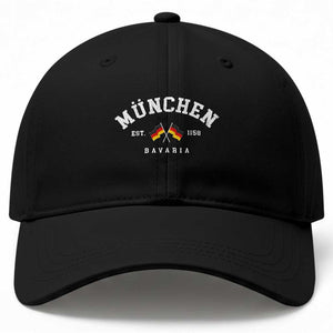 Munich City Bavaria Germany Est 1158 Baseball Cap Vintage German Flag TS11 Print Your Wear
