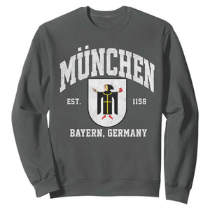 Munich Bayern Germany Est 1158 Sweatshirt Munchen Coat of Arms