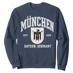 Munich Bayern Germany Est 1158 Sweatshirt Munchen Coat of Arms