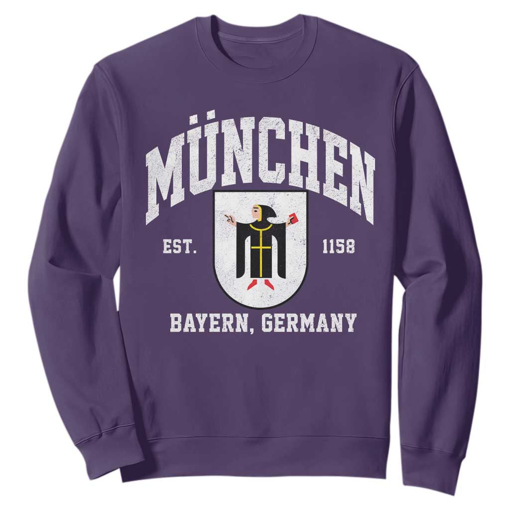 Munich Bayern Germany Est 1158 Sweatshirt Munchen Coat of Arms