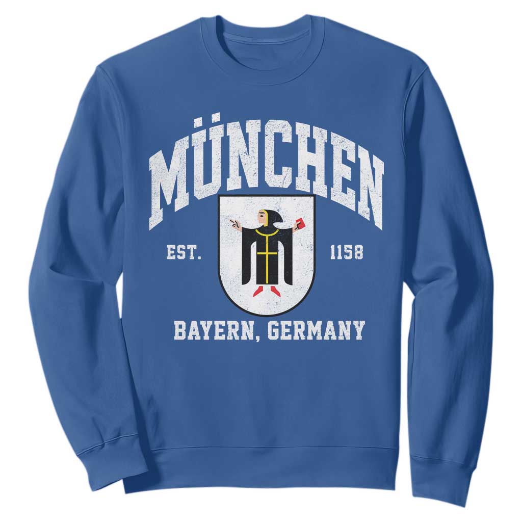 Munich Bayern Germany Est 1158 Sweatshirt Munchen Coat of Arms