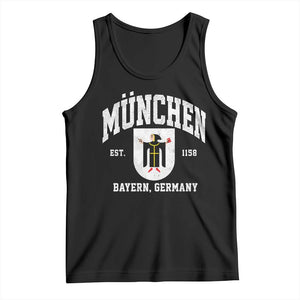 Munich Bayern Germany Est 1158 Tank Top Munchen Coat of Arms