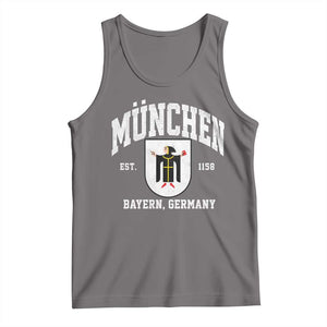 Munich Bayern Germany Est 1158 Tank Top Munchen Coat of Arms