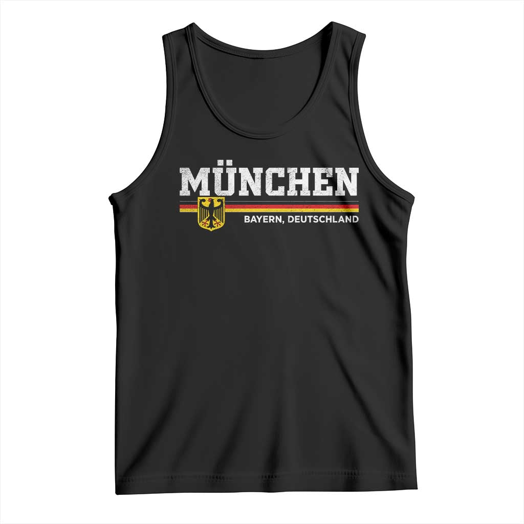 Munich Munchen Bayern Germany Tank Top Bundesadler Coat of Arms