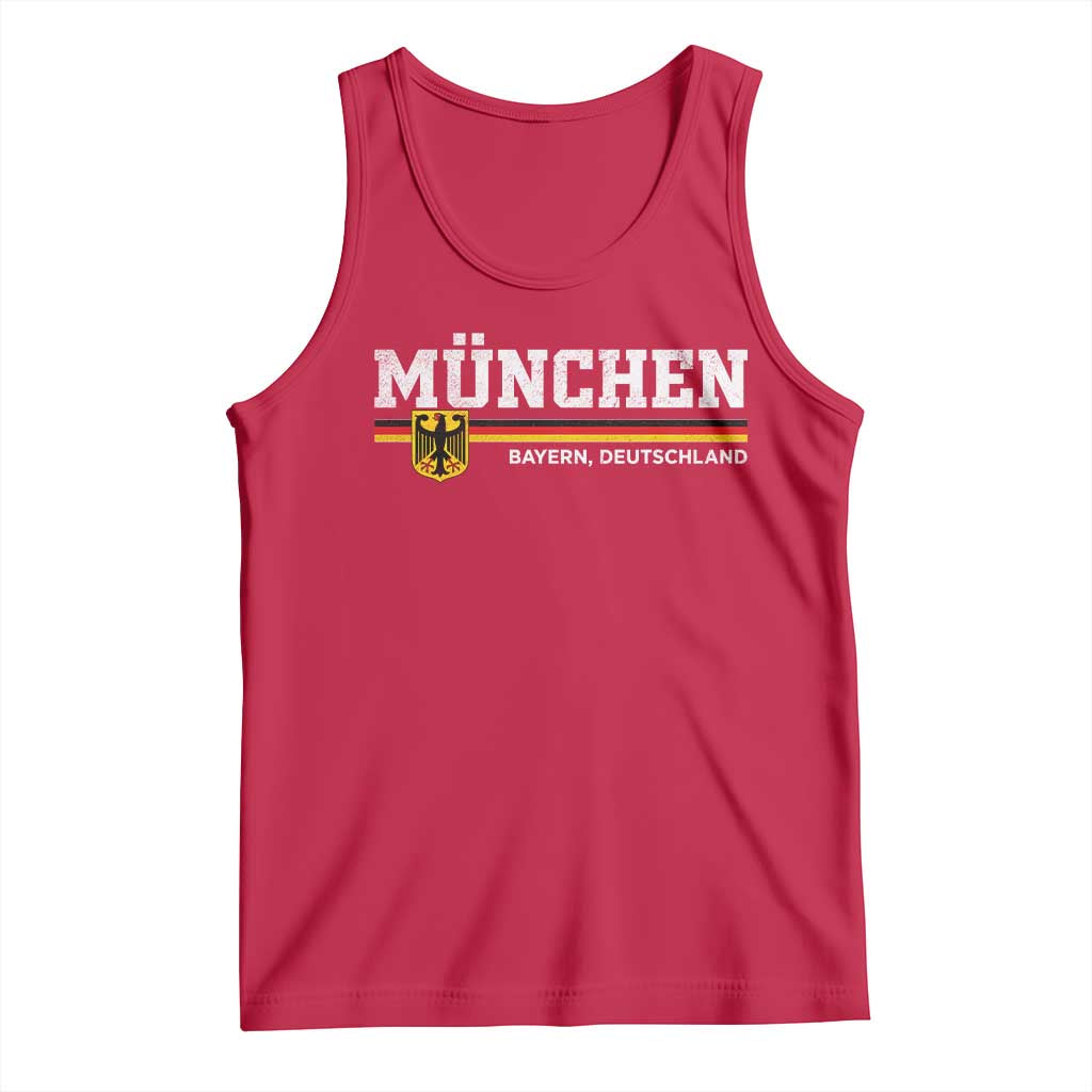 Munich Munchen Bayern Germany Tank Top Bundesadler Coat of Arms