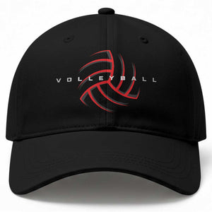 Plain Volleyball Seams Graphic Baseball Cap Volleyball Lover TS11 Print Your Wear
