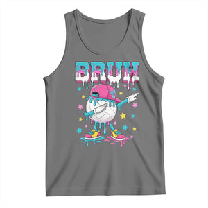 Volleyball Drip Bruh Meme Tank Top Volleyball Baseball Ice Cream Dripping TS11 Black Heather Print Your Wear
