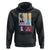 Harris Supporter Hoodie Kamala 2024 US Presidential Election Colorful Brutalism Typography TS11 Black Print Your Wear