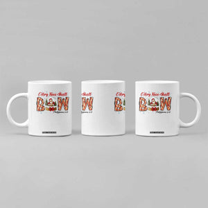 Every Knee Shall Bow Coffee Mug Santa Christmas Nativity Scene Bible Verse TS11 Print Your Wear