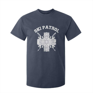Ski Patrol T Shirt For Kid Mountain Rescue Winter Slopes Skiing Snowboarding TS11 Navy Print Your Wear