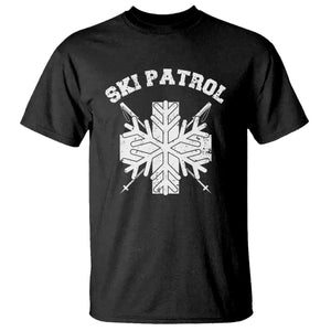 Ski Patrol T Shirt Mountain Rescue Winter Slopes Skiing Snowboarding TS11 Black Print Your Wear