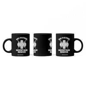 Ski Patrol Mountain Rescue Coffee Mug Winter Slopes Skiing Snowboarding Snowflake TS11 Print Your Wear