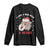 Funny Christmas Santa Long Sleeve Shirt I Love A Man With A Beard Snowflake TS11 Black Print Your Wear