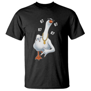 Funny 67 Cool Silly Goose Hip Hop Gangster T Shirt TS11 Black Print Your Wear