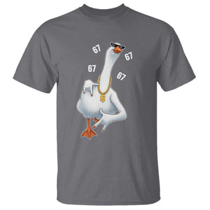 Funny 67 Cool Silly Goose Hip Hop Gangster T Shirt TS11 Charcoal Print Your Wear