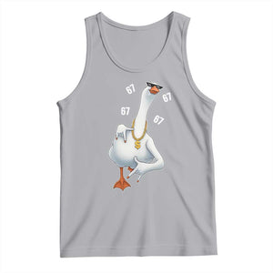Funny 67 Cool Silly Goose Hip Hop Gangster Tank Top TS11 Athletic Heather Print Your Wear