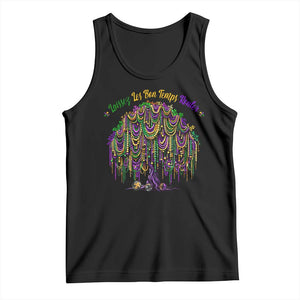 Funny Mardi Gras Bead Tree Carnival New Orleans Coconut Tank Top TS11 Black Print Your Wear