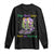 Funny Mardi Gras Long Sleeve Shirt These Boots Were Made For Marching TS11 Black Print Your Wear