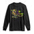 Funny I'm Catchin' If You're Throwin' Mardi Gras Long Sleeve Shirt Crawfish Beads Fleur De Lys TS11 Black Print Your Wear