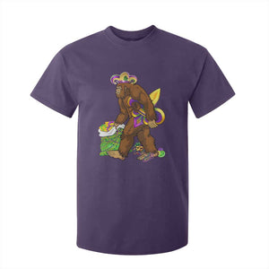 Funny Bigfoot Carnival Mardi Gras Party T Shirt For Kid TS11 Purple Print Your Wear