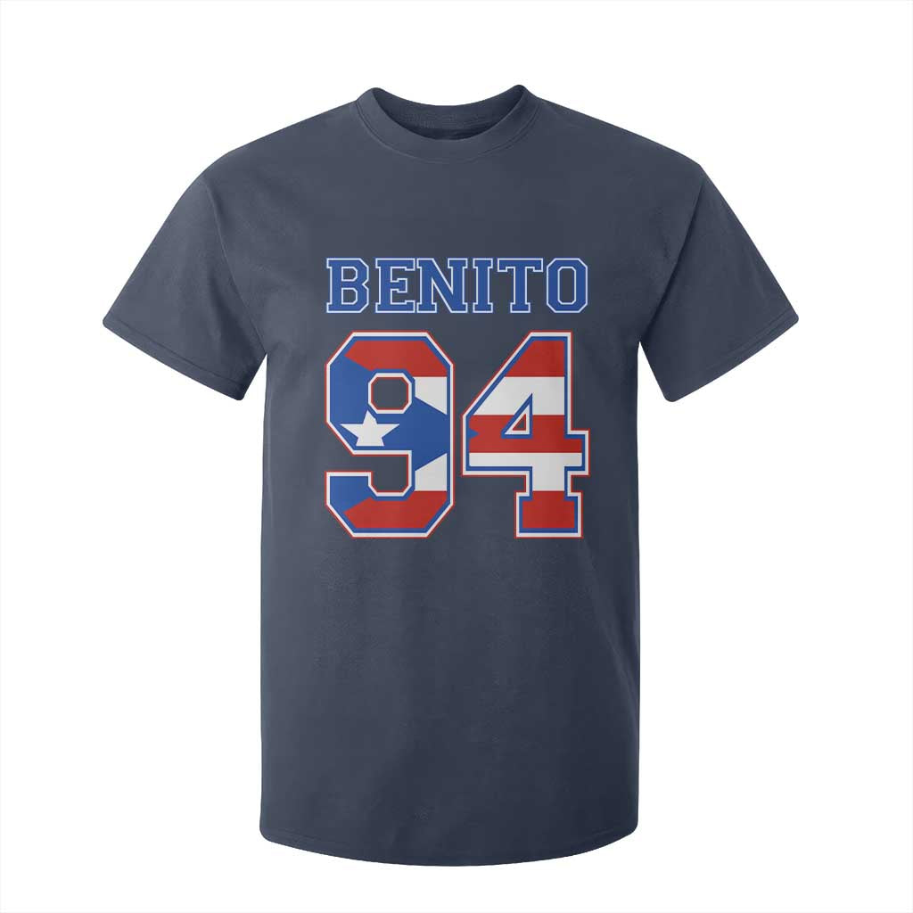Puerto Rico Jersey Benito Number 94 Graphic T Shirt For Kid TS11 Navy Print Your Wear