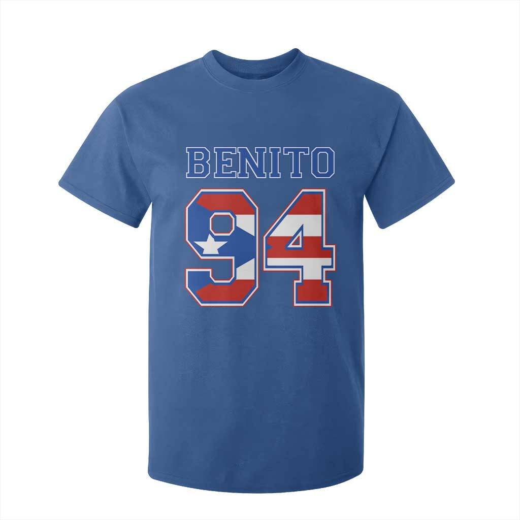 Puerto Rico Jersey Benito Number 94 Graphic T Shirt For Kid TS11 Royal Blue Print Your Wear
