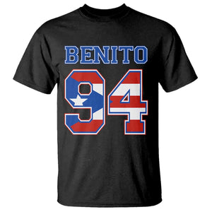 Puerto Rico Jersey Benito Number 94 Graphic T Shirt TS11 Black Print Your Wear
