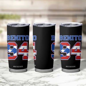 Puerto Rico Jersey Benito Number 94 Graphic Tumbler Cup TS11 Print Your Wear