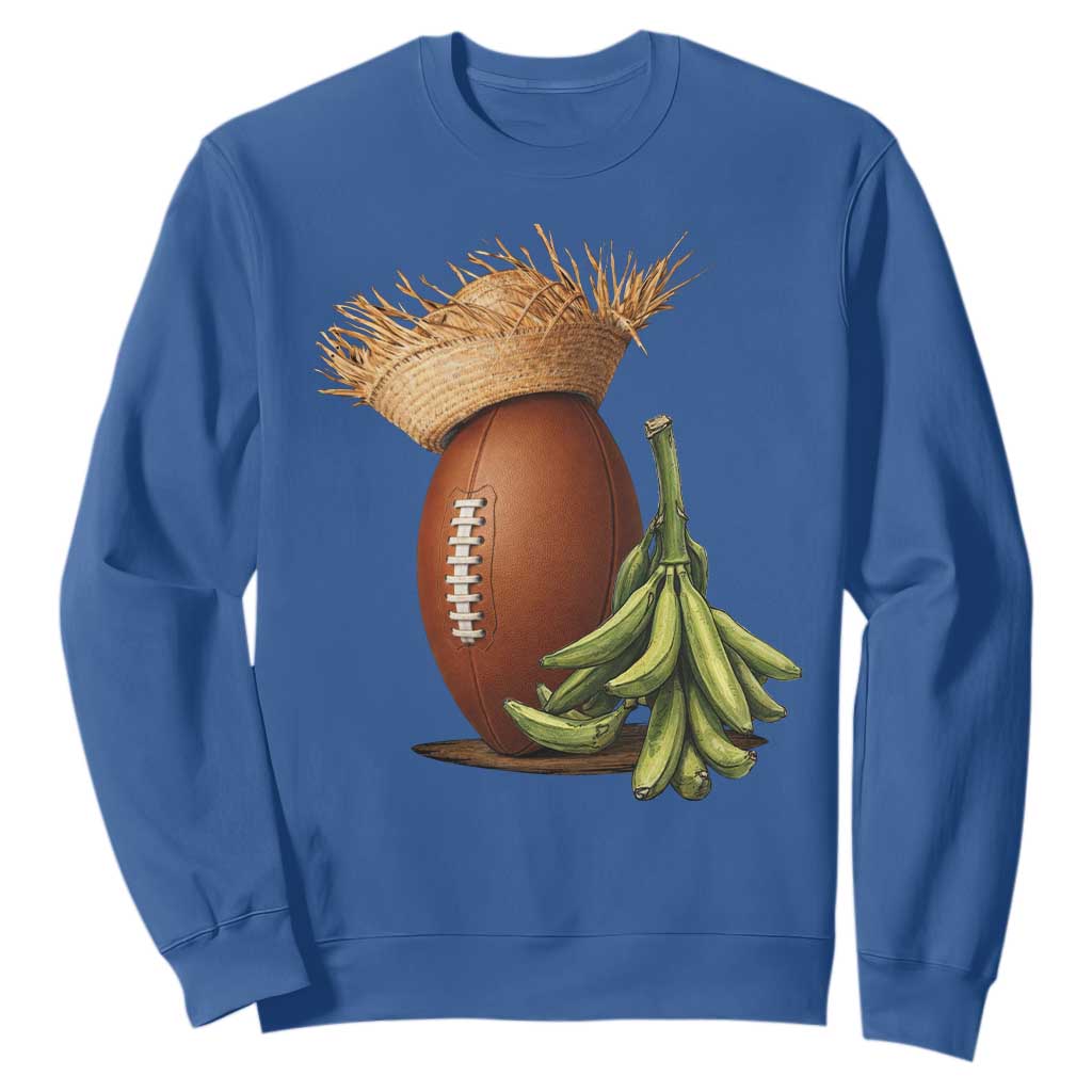 Funny Puerto Rico Football Boricua Pava Hat Sweatshirt TS11 Royal Blue Print Your Wear