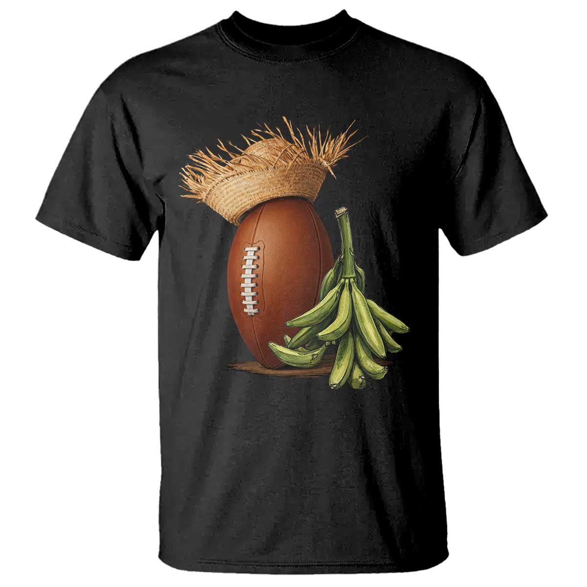 Funny Puerto Rico Football Boricua Pava Hat T Shirt TS11 Black Print Your Wear