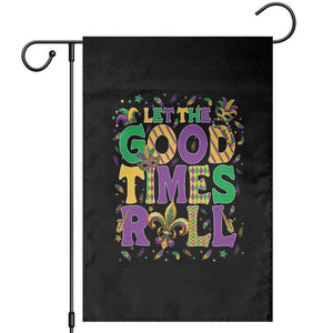 Mardi Gras Let The Good Times Roll Garden Flag Funny Carnival TS11 Black Print Your Wear