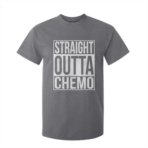 Straight Outta Chemo T Shirt For Kid Funny Battle Cancer Gift TS11 Charcoal Print Your Wear