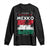 Golfo De Mexico EST 1550 Long Sleeve Shirt Vintage Mexican Flag Palm Tree TS11 Black Print Your Wear