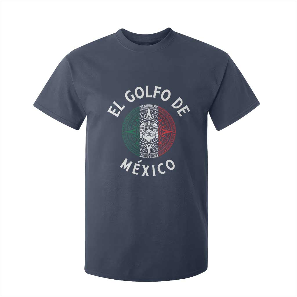 Gulf Of Mexico El Golfo De México Aztec Sun T Shirt For Kid TS11 Navy Print Your Wear