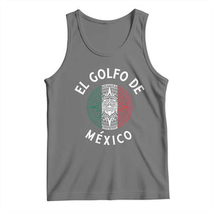 Gulf Of Mexico El Golfo De México Aztec Sun Tank Top TS11 Black Heather Print Your Wear