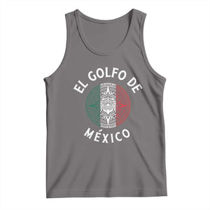 Gulf Of Mexico El Golfo De México Aztec Sun Tank Top TS11 Deep Heather Print Your Wear