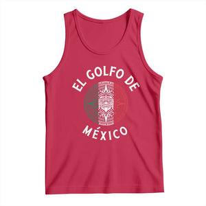 Gulf Of Mexico El Golfo De México Aztec Sun Tank Top TS11 Red Print Your Wear
