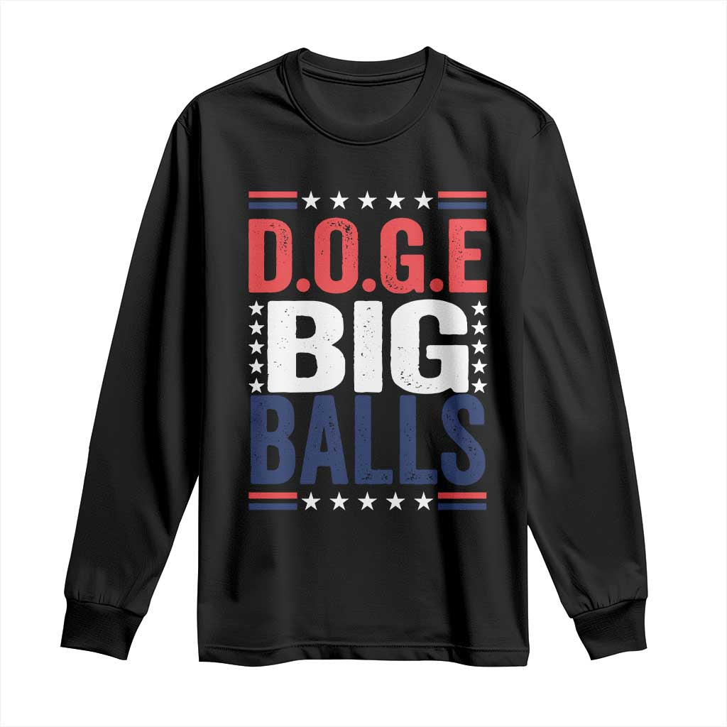 Funny DOGE Big Balls Long Sleeve Shirt Harry Bolz Meme TS11 Black Print Your Wear