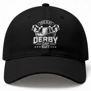 Funny This Is My Derby Day Suit Baseball Cap Horse Racing TS11 Print Your Wear