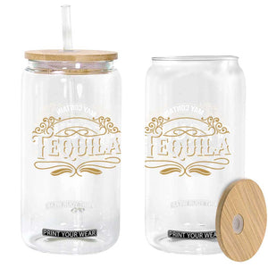 May Contain Tequila Glass Can Classic Drinking Humor TS11 Print Your Wear