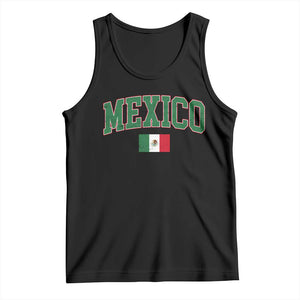 Mexico Flag Vintage Mexican Pride Heritage Tank Top TS11 Black Print Your Wear