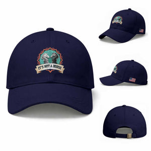 Funny Chess Lover Baseball Cap It's Not A Horse Knight Horse TS11 Baseball Cap Universal Fit Dark Blue Print Your Wear