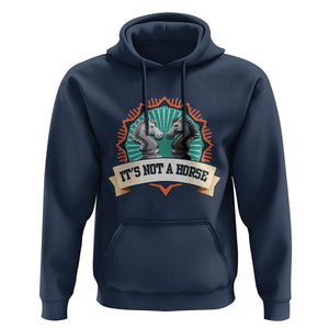 Funny Chess Lover Hoodie It's Not A Horse Knight Horse TS11 Navy Print Your Wear