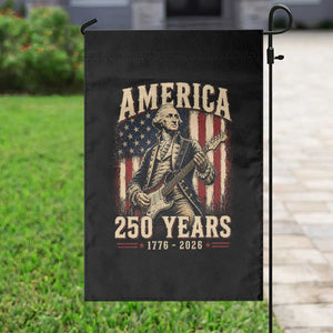 George Washington Playing Guitar 4th July US 250th Anniversary Garden Flag TS11 Print Your Wear