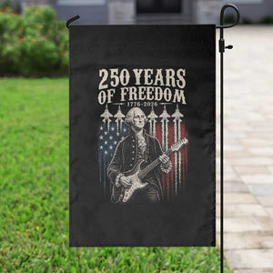 George Washington Playing Guitar 250 Years of Freedom Garden Flag TS11 Print Your Wear