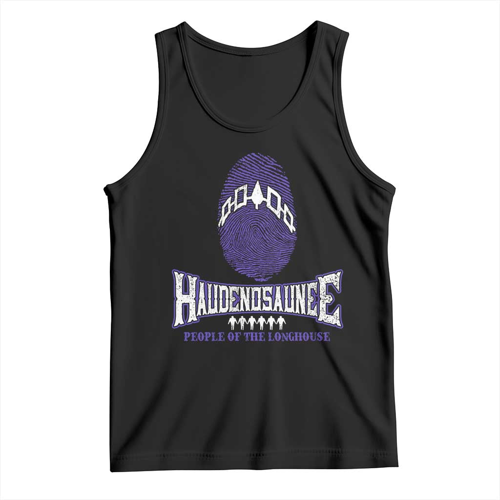 Proud Haudenosaunee Native American Tank Top Iroquois People Of The Longhouse TS11 Black Print Your Wear